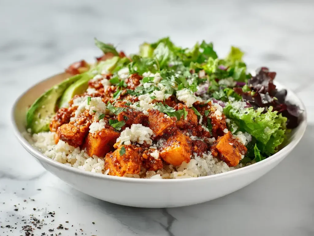 Easy Vegan Burrito Bowls