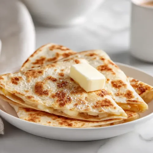 Easy vegan cheese quesadillas