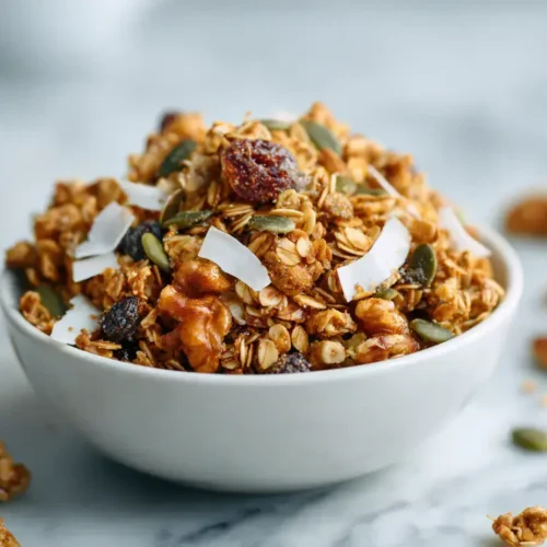 Easy vegan granola