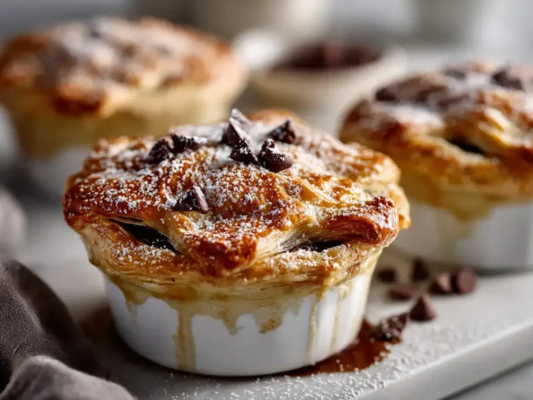 Easy vegan mini pot pies