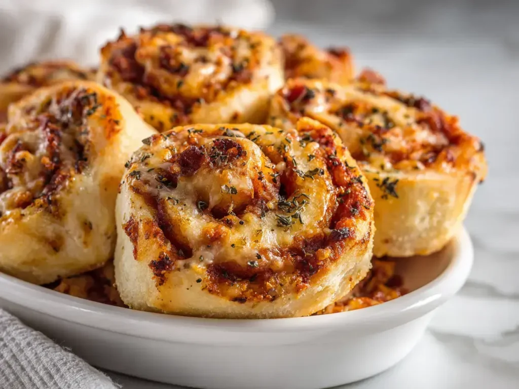 Easy vegan pizza rolls recipe