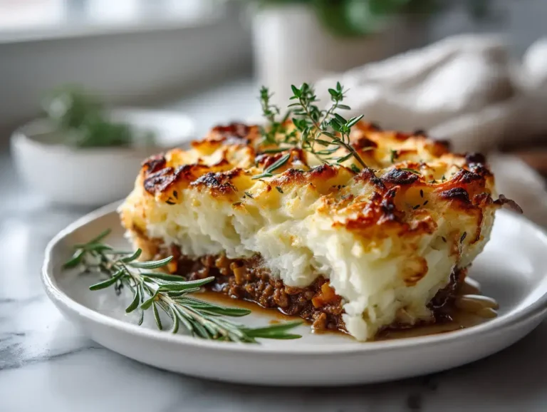 Easy vegan shepherds pie