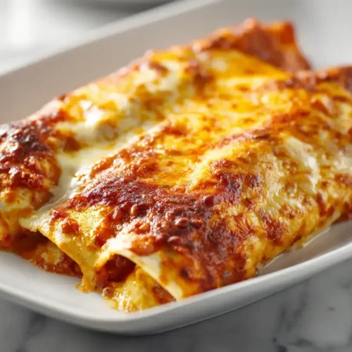 Easy vegetable enchiladas