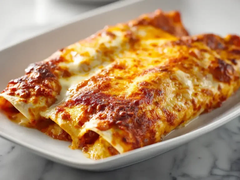 Easy vegetable enchiladas