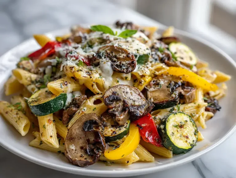 Easy veggie baked ziti