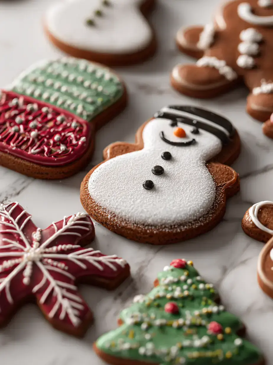 Cozy Serving of Christmas Cookie Decorating Ideas