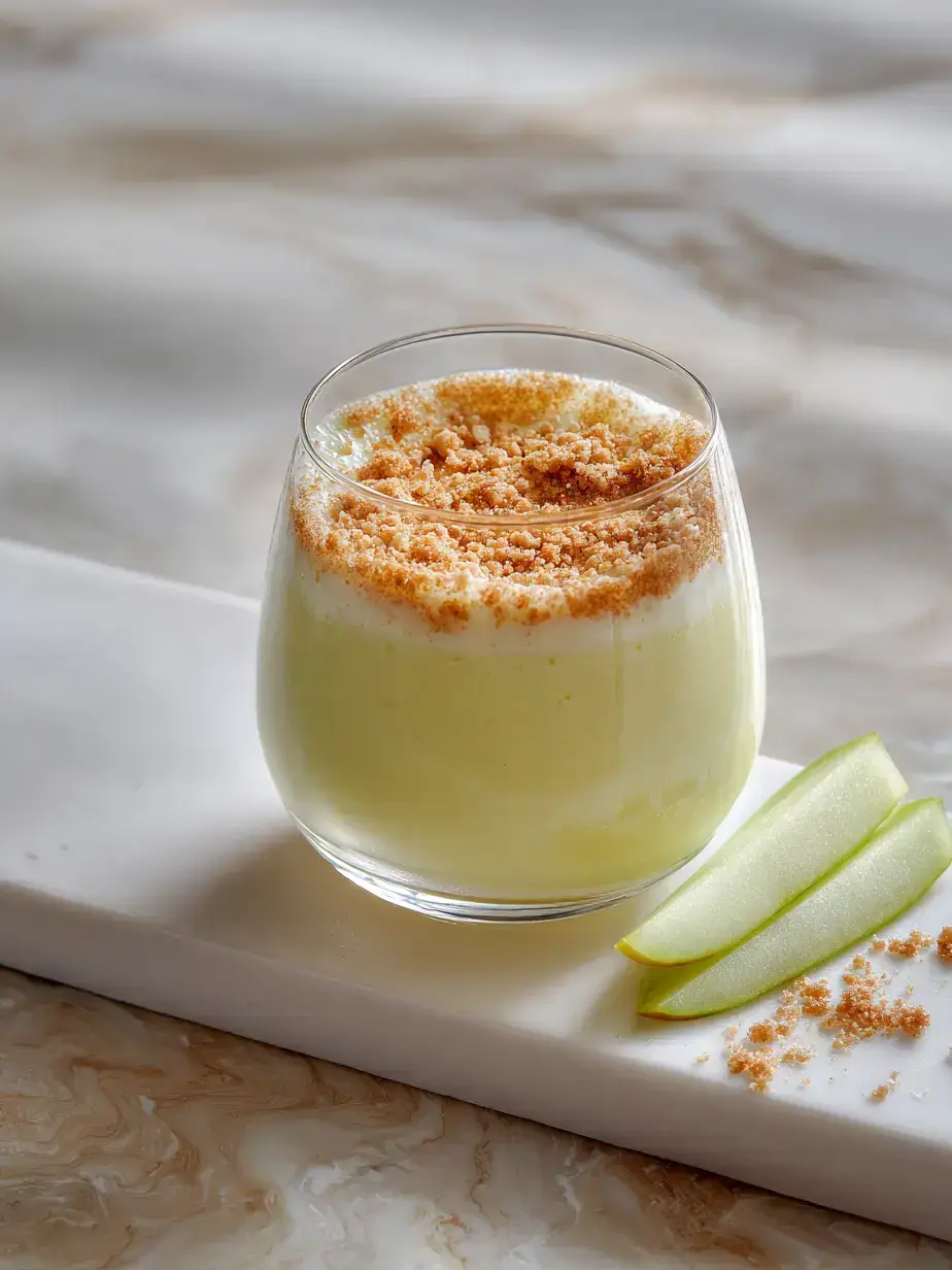 Cozy Serving of Cucumber Melon Smoothie