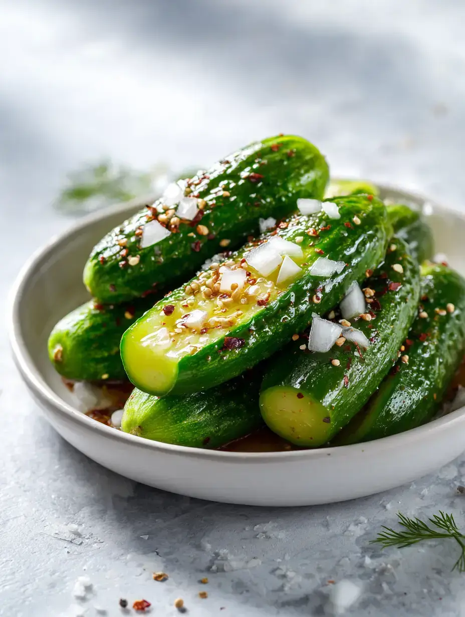 Cozy Serving of Famous Dave's Copycat Sweet and Spicy Pickles