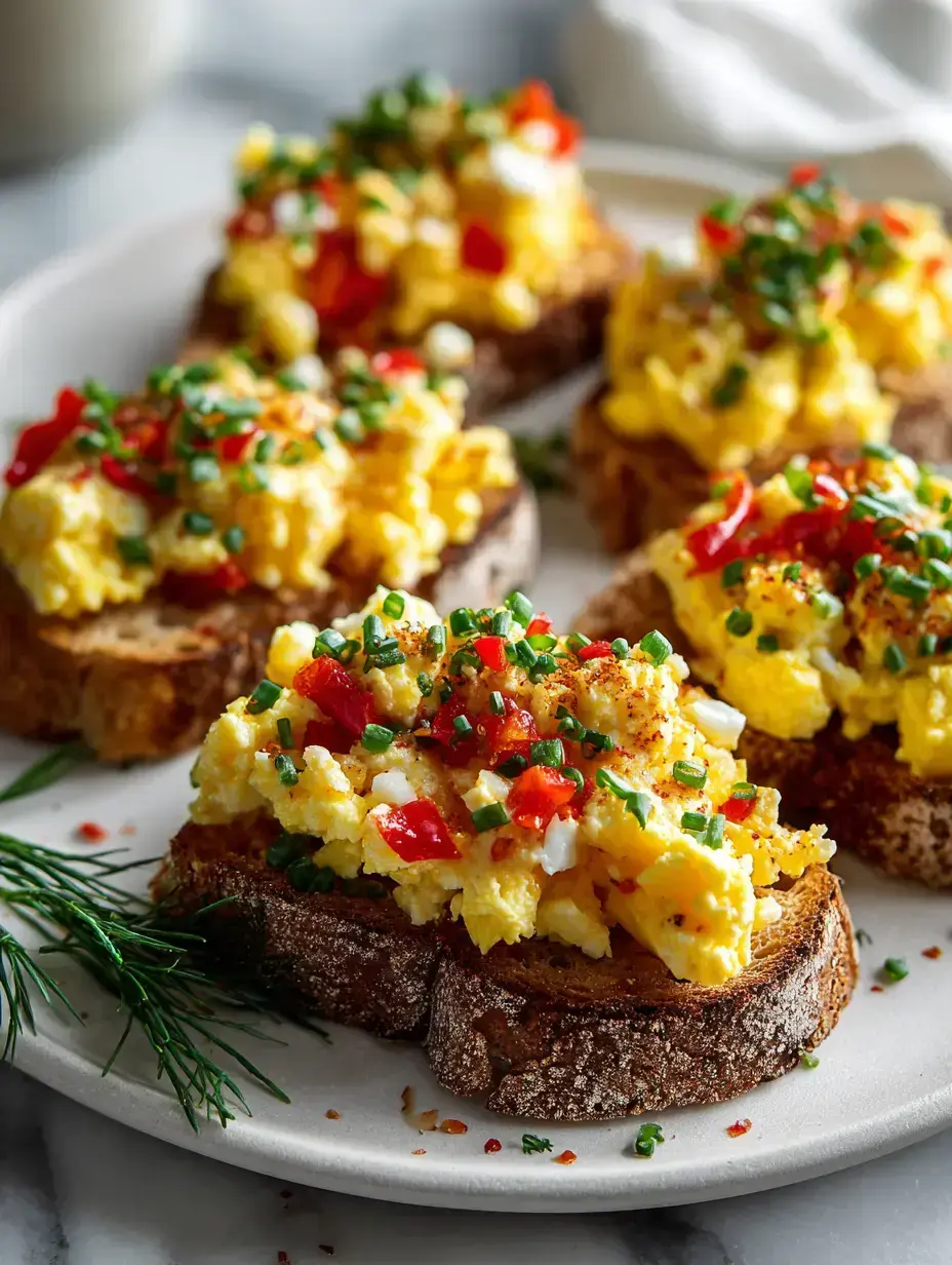 Festive Holiday Brunch Recipes serving presentation