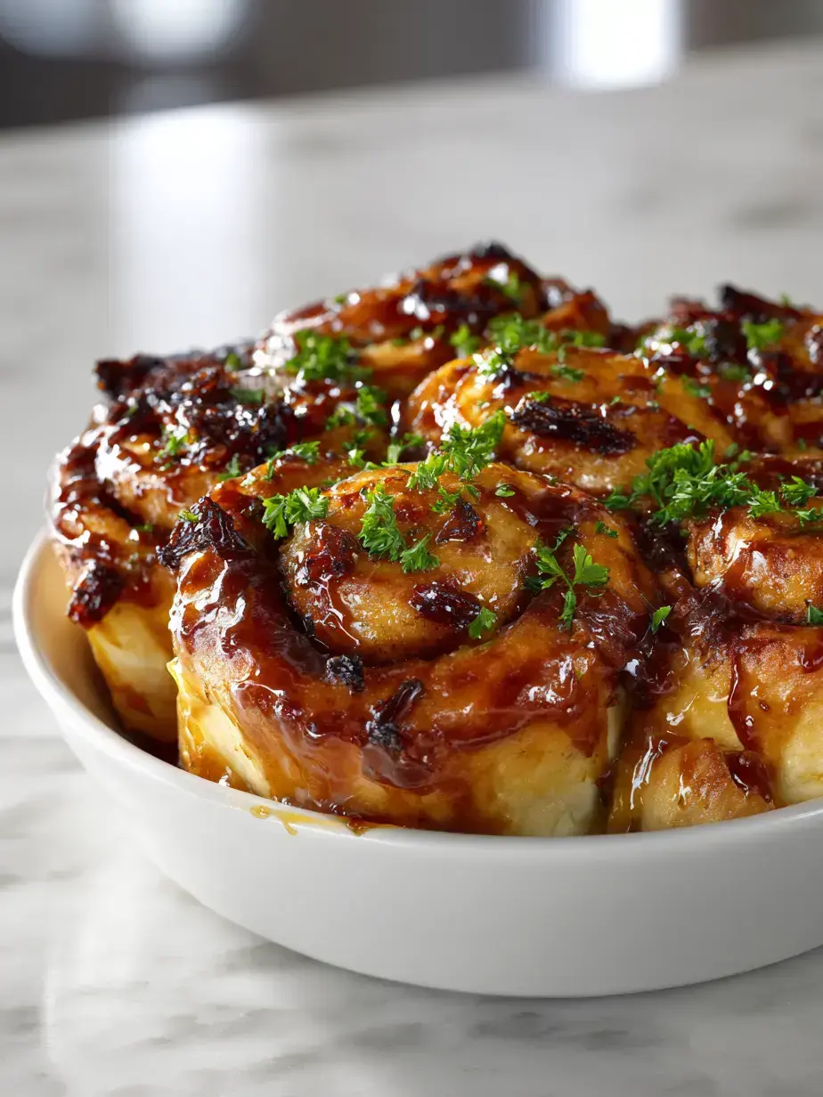 Cozy Serving of Ooey Gooey Date Caramel Cinnamon Rolls