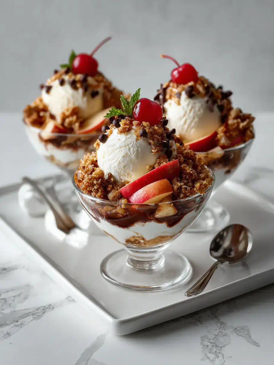 Cozy Serving of Apple Walnut Parfaits