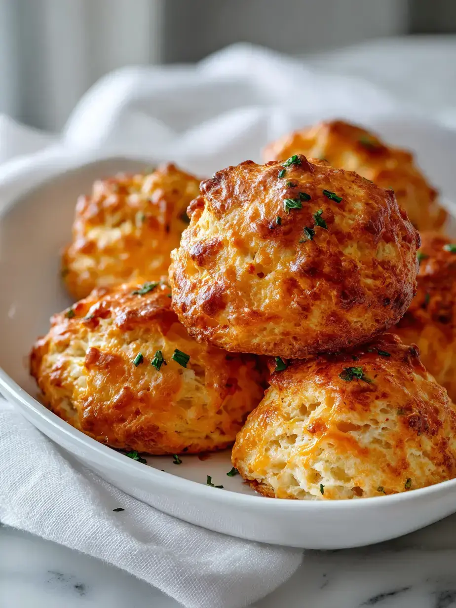 Cozy Serving of Cheddar Bay Biscuits