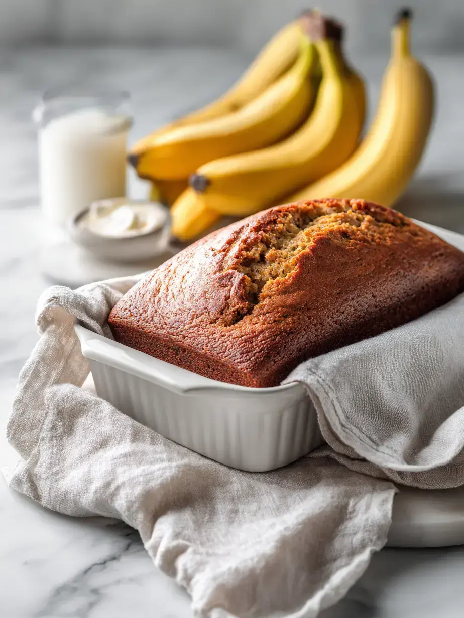 Cozy Serving of Gluten-Free Banana Bread