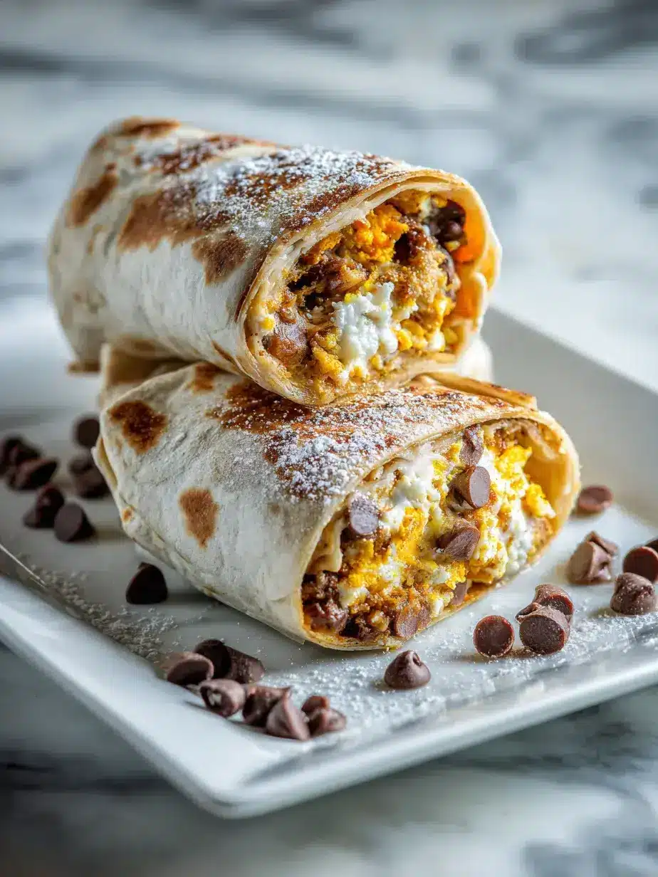 Cozy Serving of Vegan Breakfast Burritos