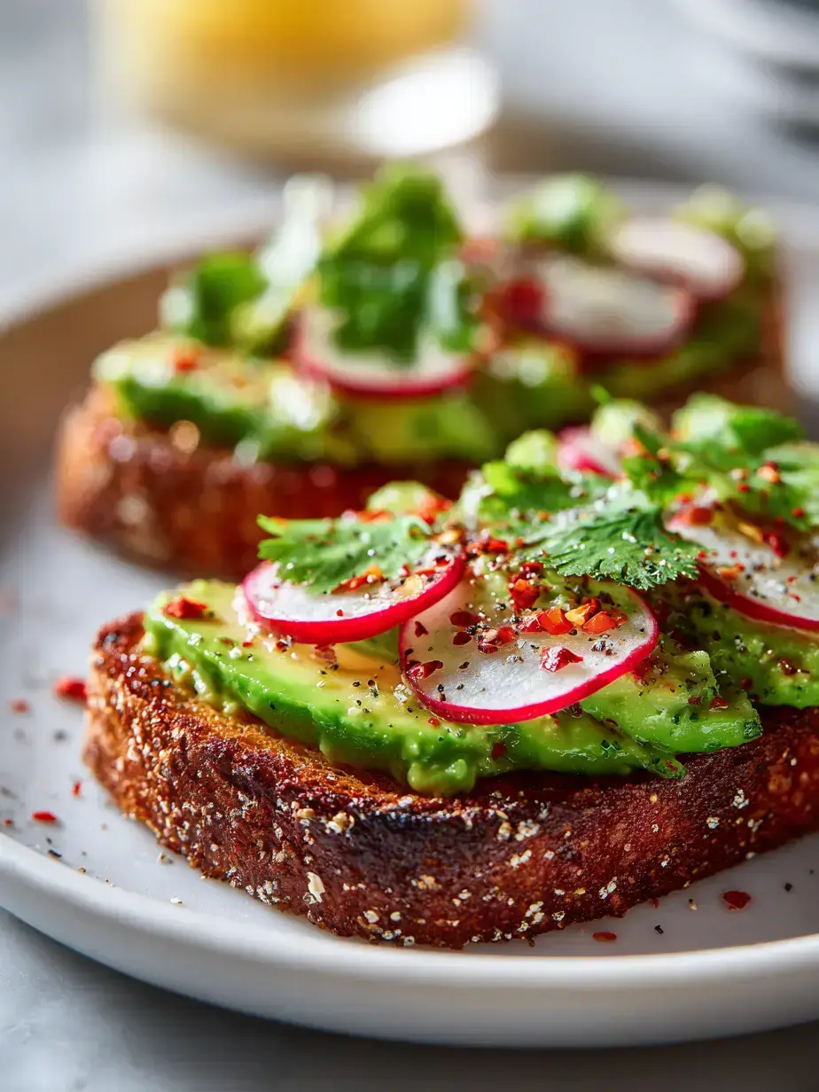 Cozy Serving of Vegan Breakfast Toast