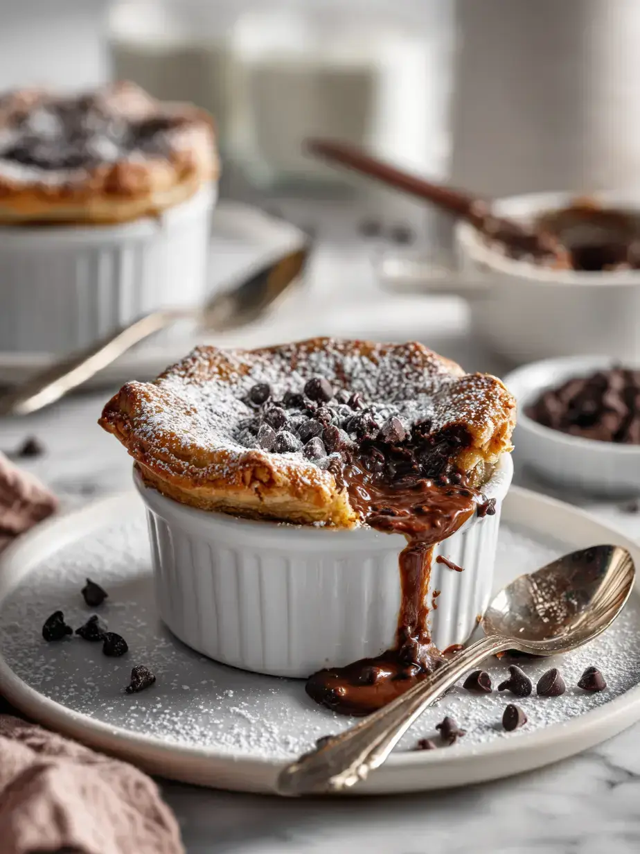 Cozy Serving of vegan mini pot pies