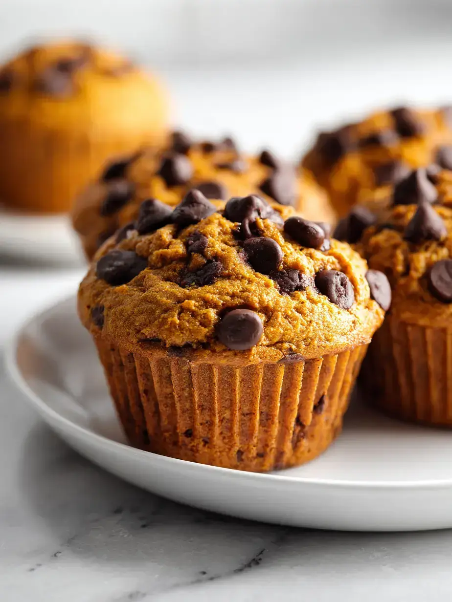 Cozy Serving of Vegan Pumpkin Muffins