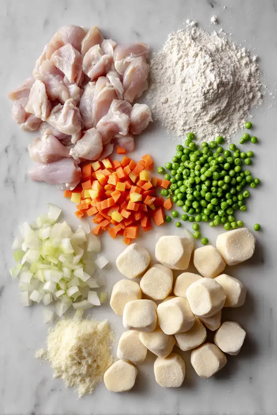 Chicken Pie Recipe ingredients preparation