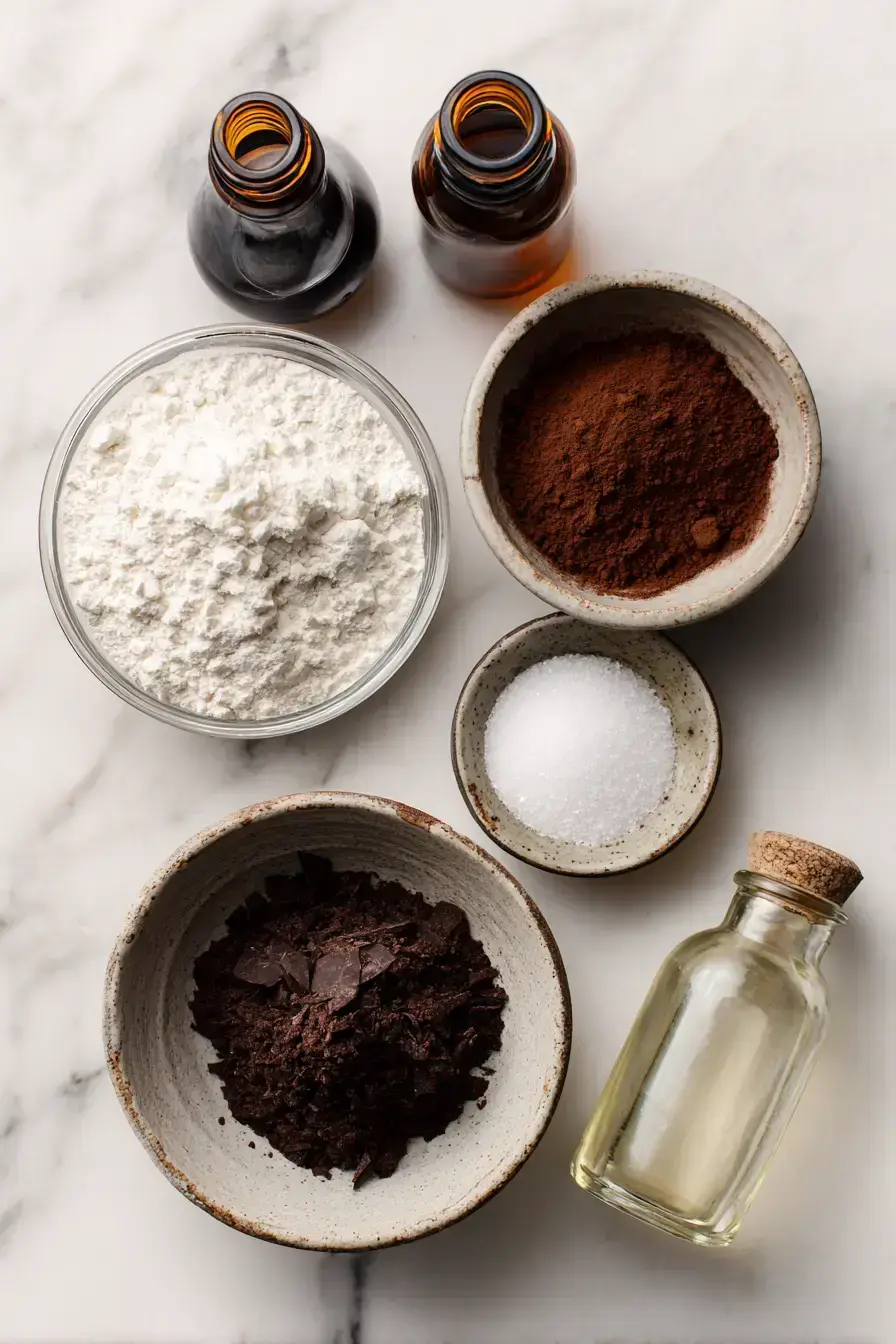Emergency Chocolate Cake Recipe ingredients preparation