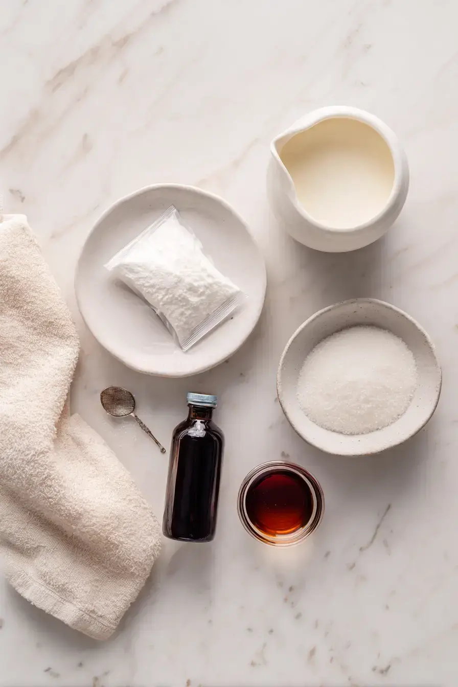 Gelatine Trick ingredients preparation