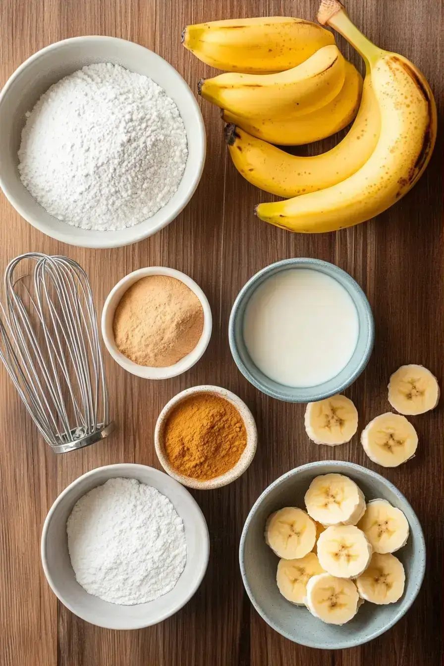Hummingbird Cake ingredients preparation