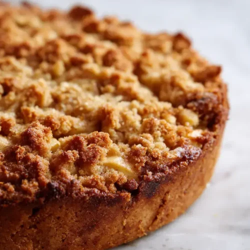 Easy Apple Crisp Streusel