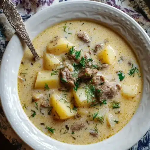 Easy Beef And Potato Soup