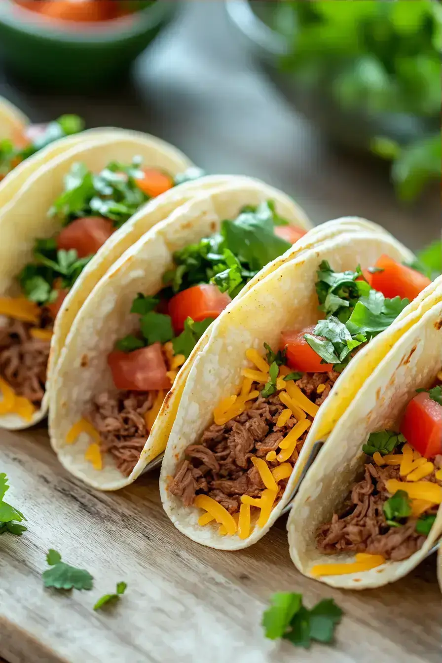 Big Mac Tacos recipe finished dish