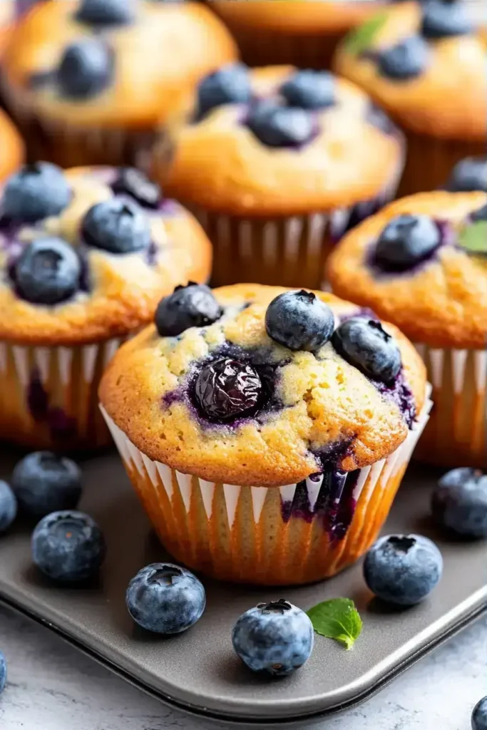 Easy Blueberry Muffins