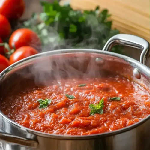 Easy Canning Spaghetti Sauce