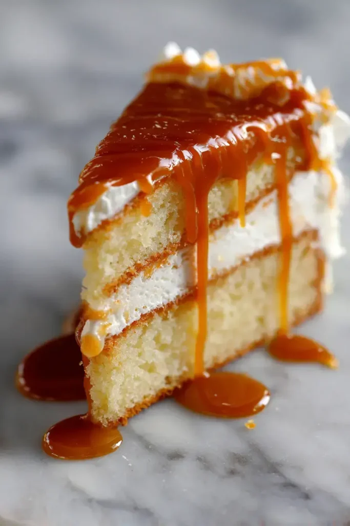 Easy Caramel Butterscotch Cake