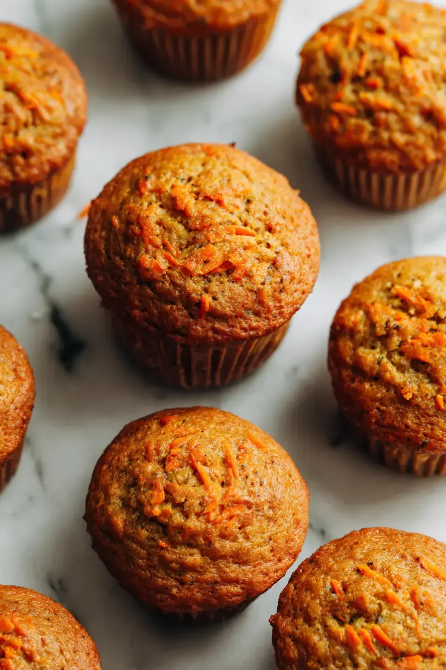 Carrot Cake Cupcakes recipe finished dish