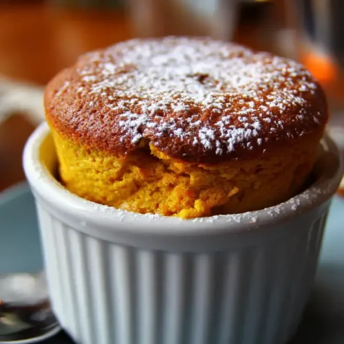 Easy Carrot Soufflé