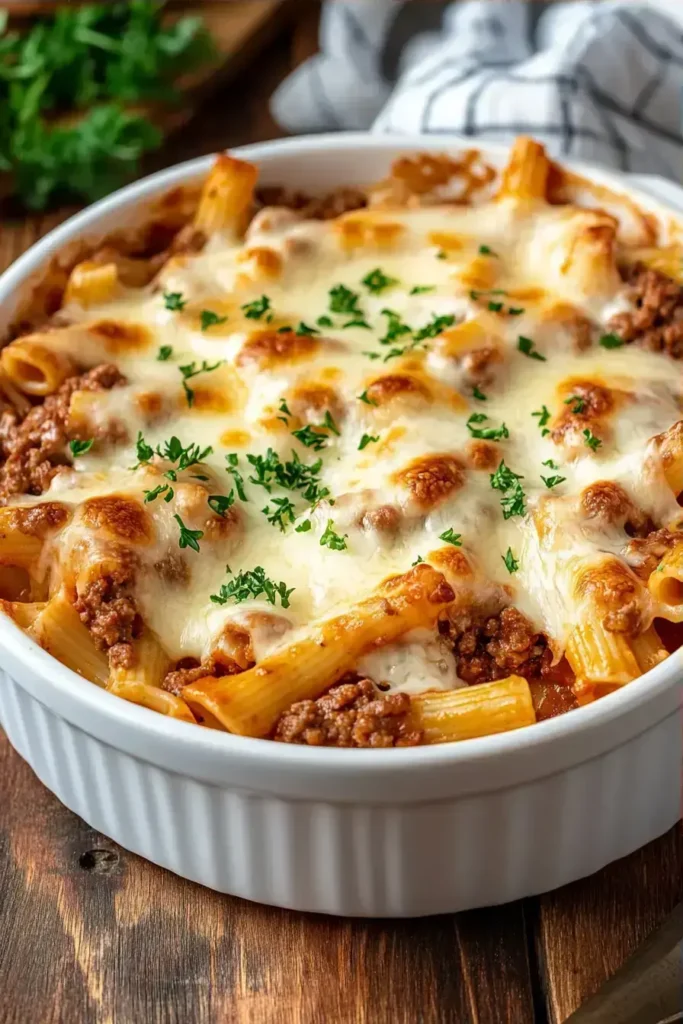 Easy Cheeseburger Pasta