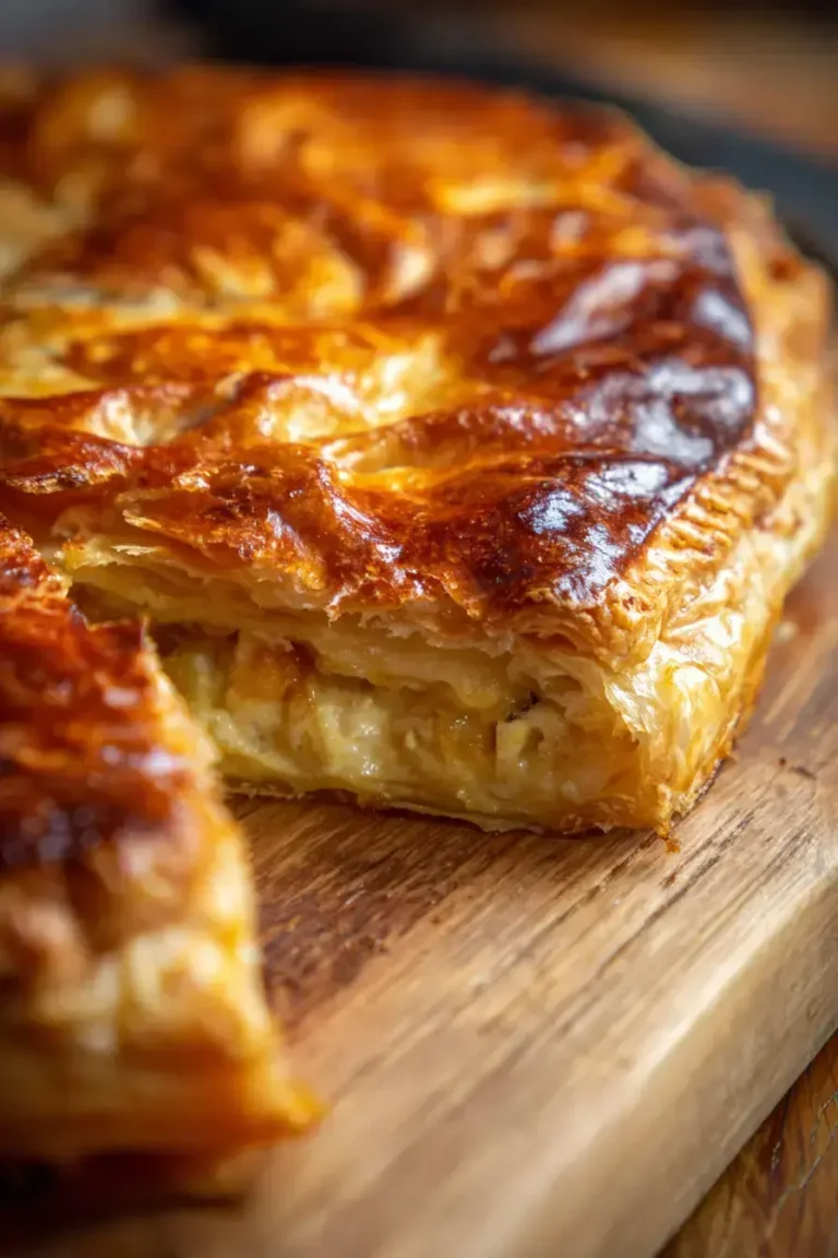 Easy Chicken Leek Pie