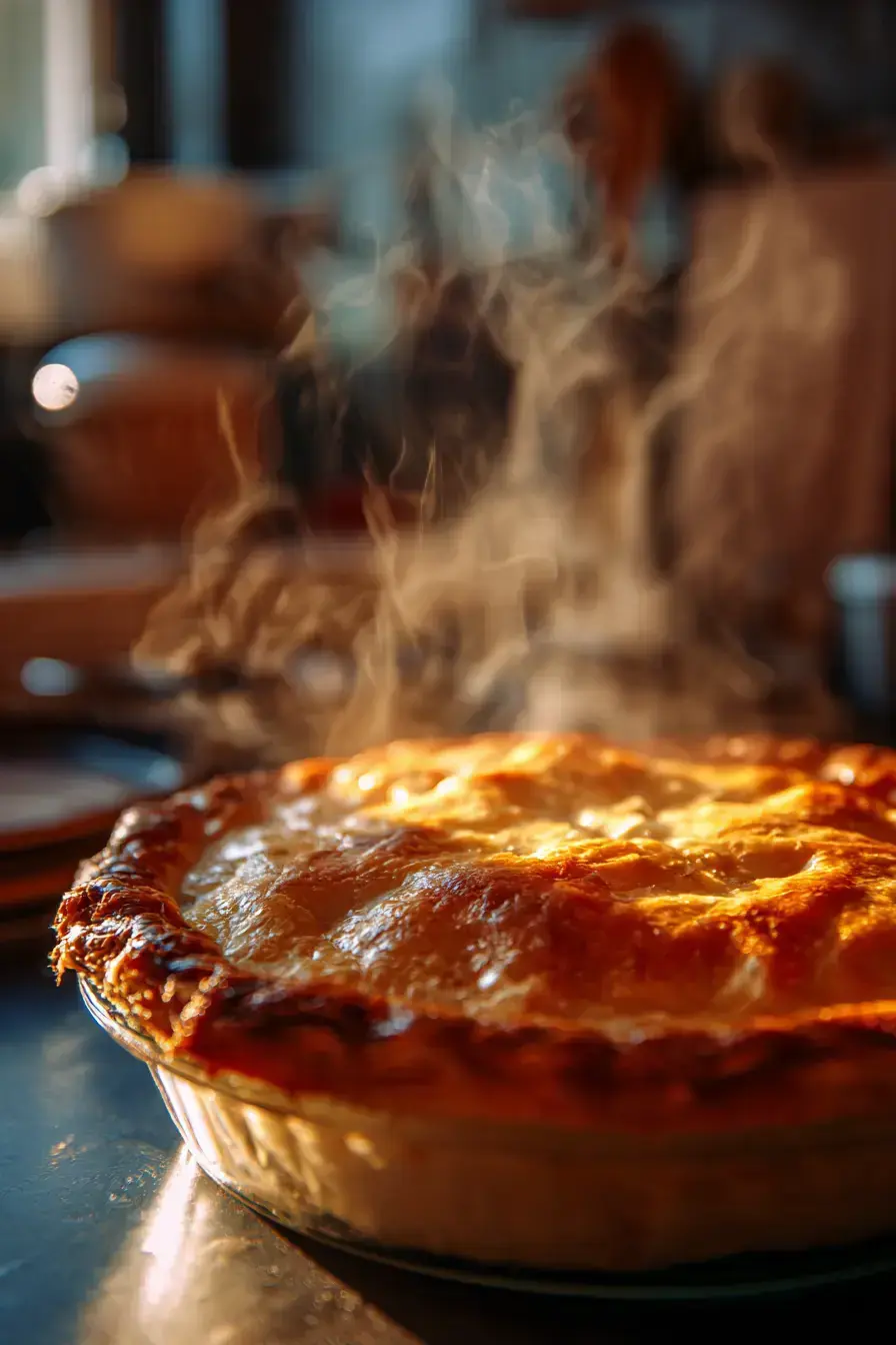 Chicken Pie Recipe recipe finished dish