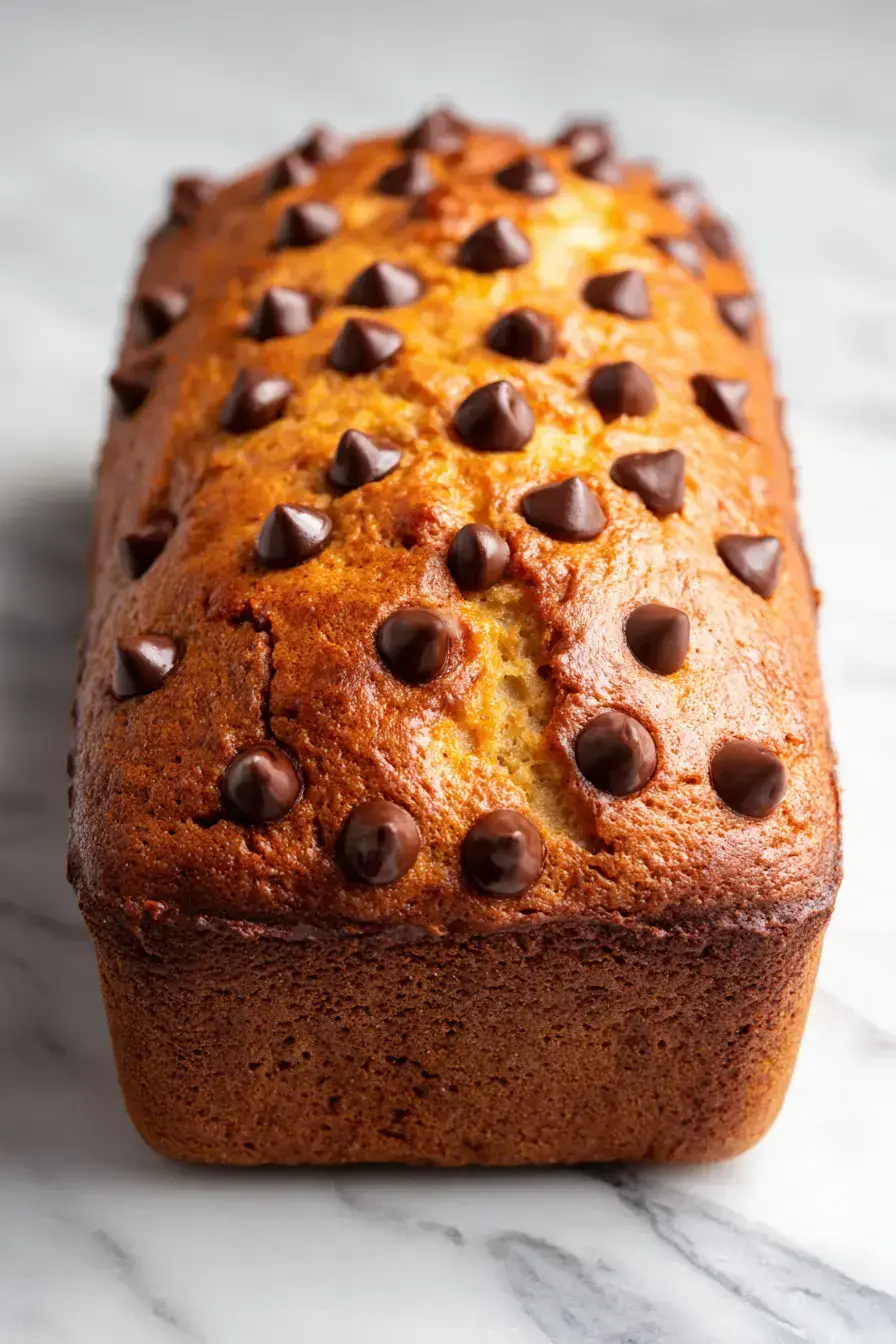 Chocolate Chip Bread recipe finished dish
