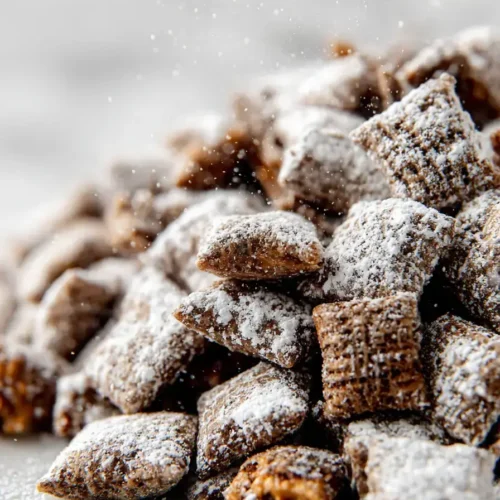 Easy Christmas Puppy Chow