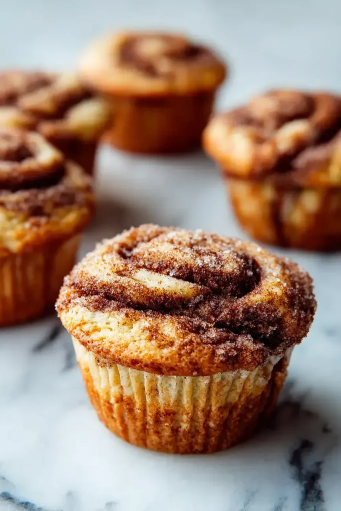 Easy Cinnamon Swirl Muffins