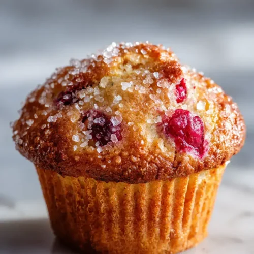 Easy Cranberry Muffins