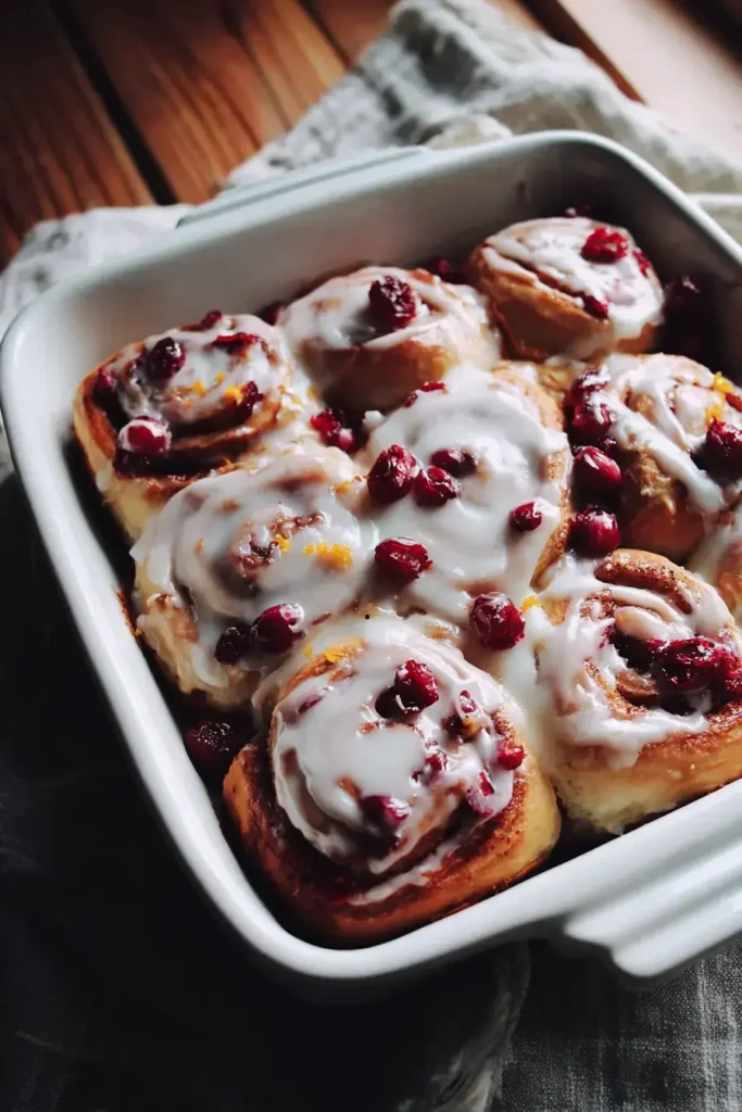 Homemade Holiday Cinnamon Rolls