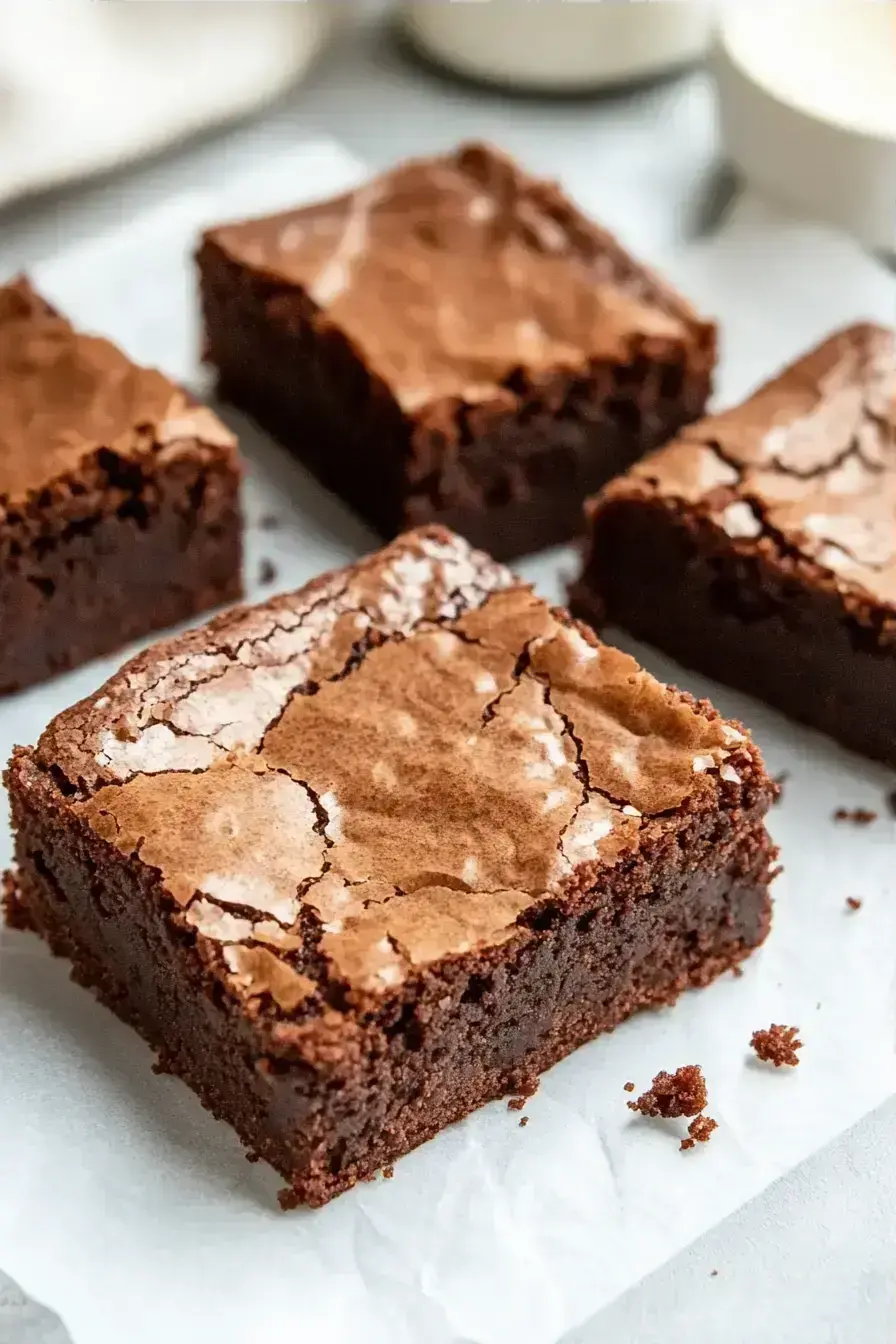 Fudgy Brownies recipe finished dish