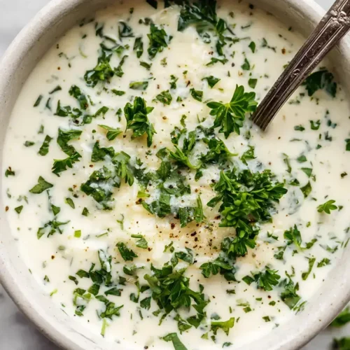 Easy Garlic Parmesan Sauce