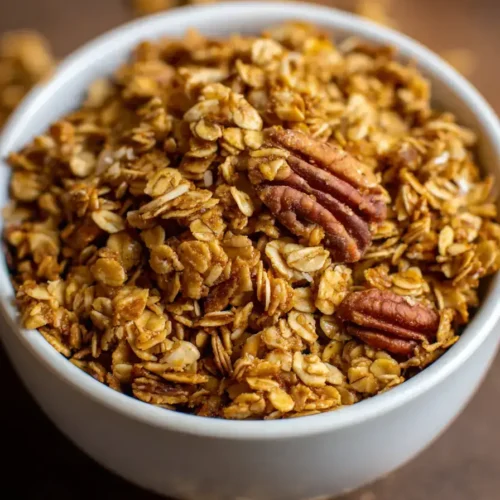 Easy Gingerbread Granola