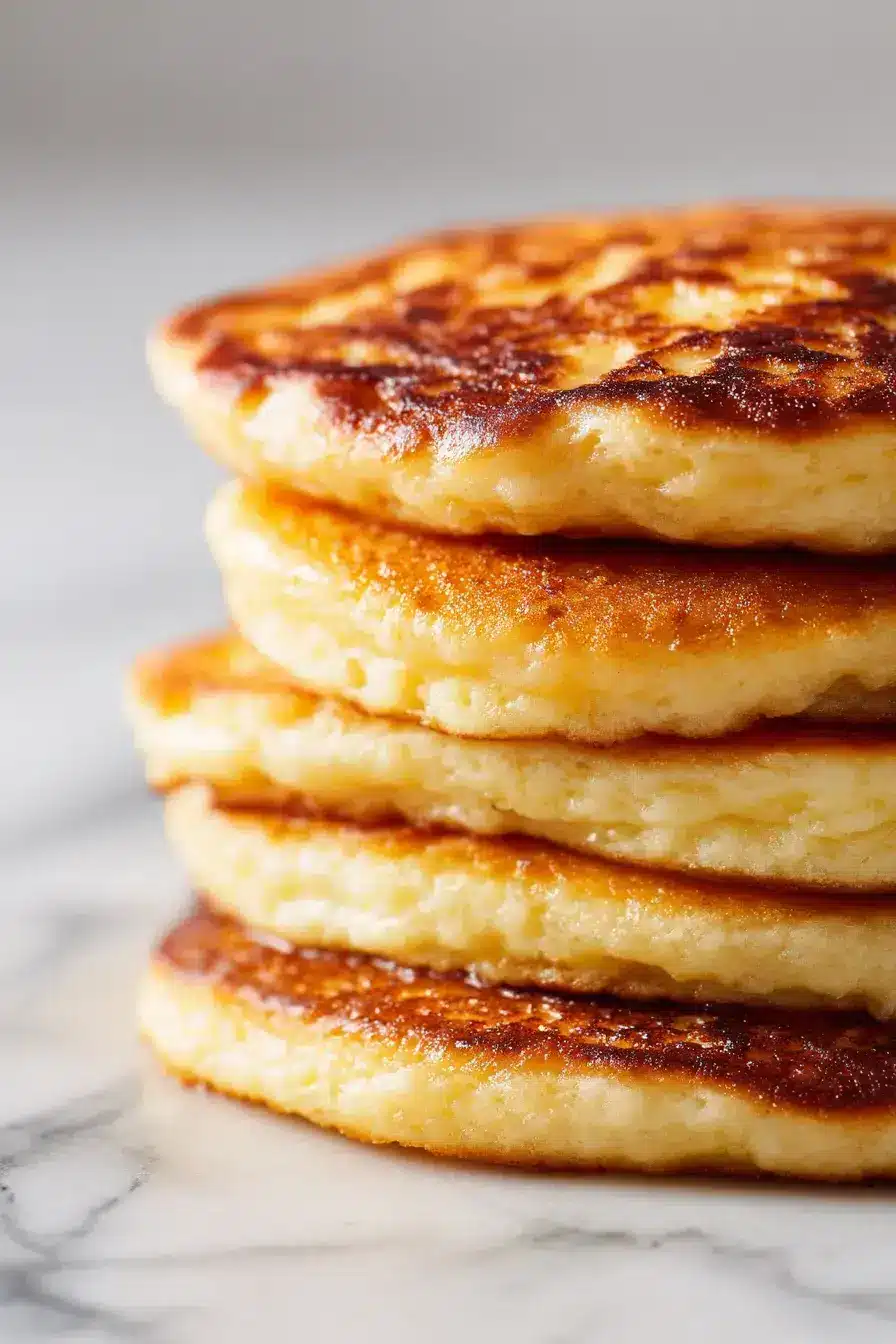 Greek Yogurt Pancakes recipe finished dish