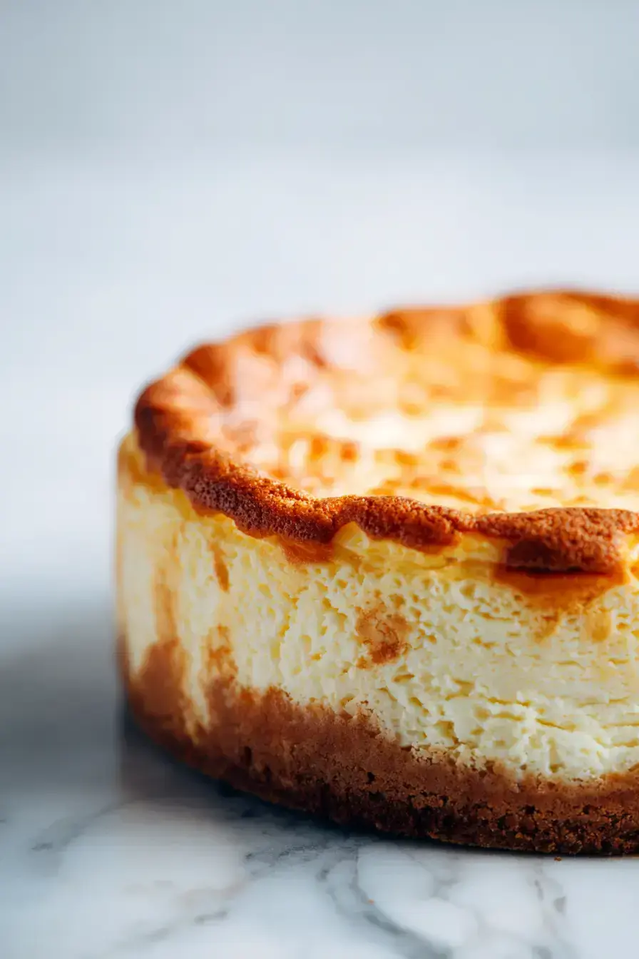 Key Lime Cheesecake recipe finished dish