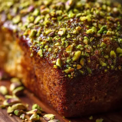 Easy Lemon Pistachio Loaf