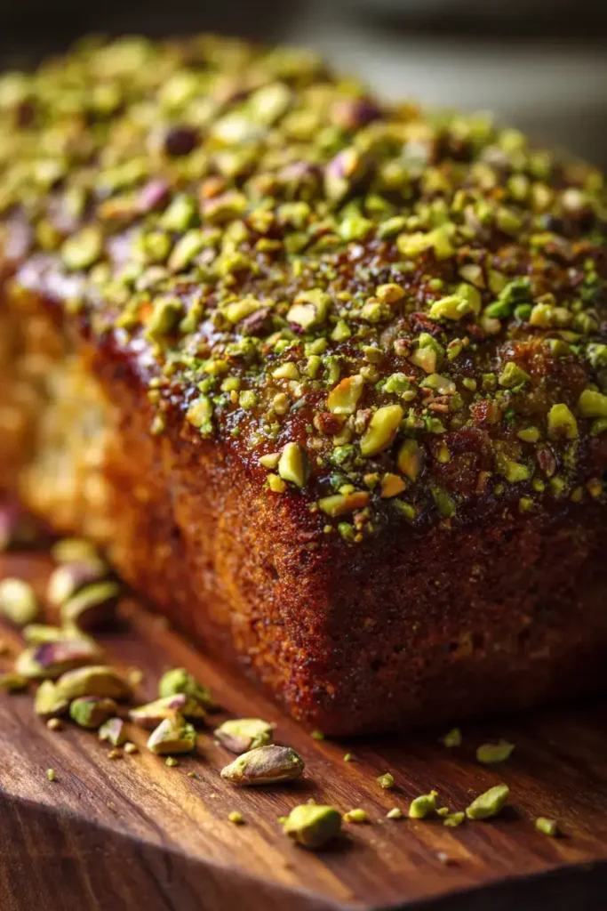 Easy Lemon Pistachio Loaf