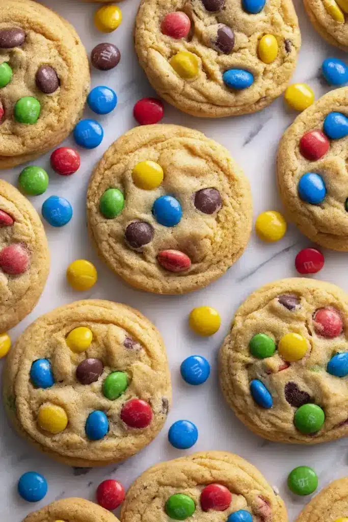 Easy M&M Cookies