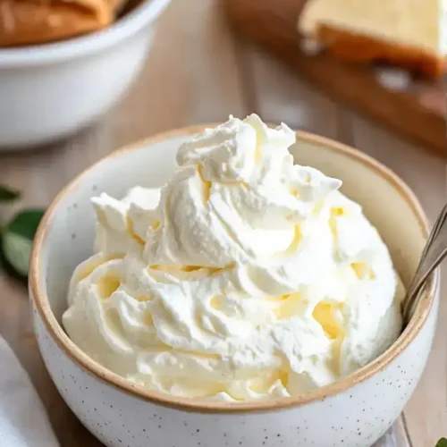 Easy Mascarpone Whipped Cream